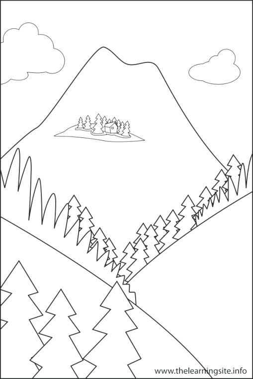 509x764 Landforms Coloring Pages The Learning Site Throughout Coloring