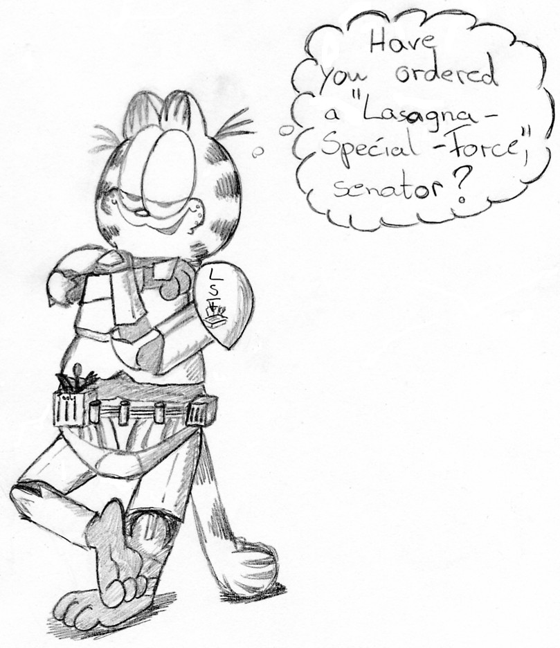 809x936 Lasagna Trooper By Maiusmaios By Garfieldandfriends