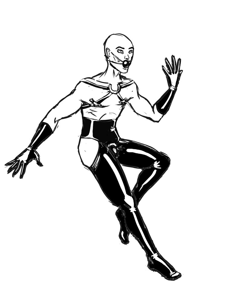 800x998 Latex Doodle By Tragediairk