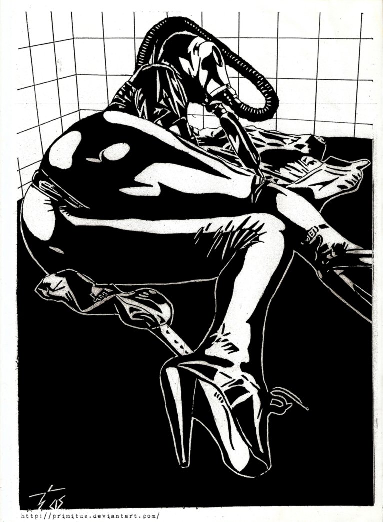 766x1044 Latex Lady By Primitus