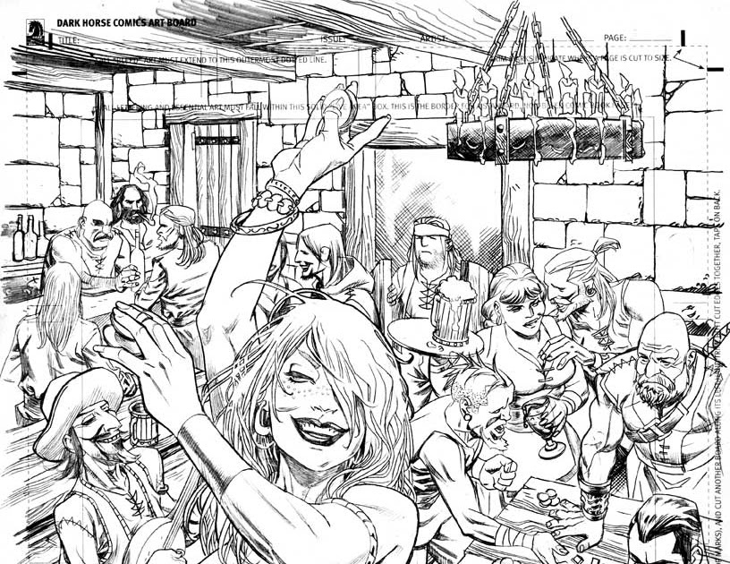 816x630 Mike Hawthorne Conan Road Of Kings