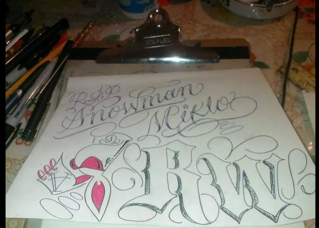 1024x731 Ridgeway Latin Kings Raw Sketch In Memory Of There Fallen