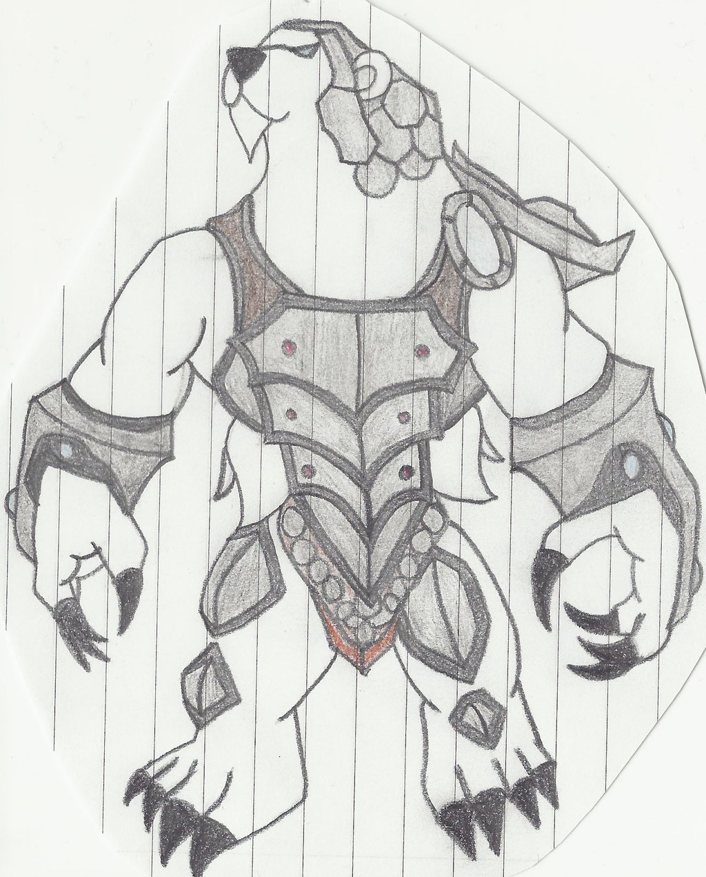 1024x1271 Volibear From League Of Legends By Wakarytecho