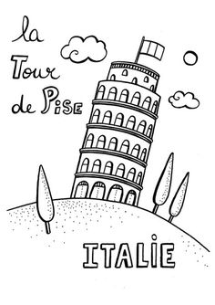 236x334 How To Draw The Leaning Tower Of Pisa Step 5 Italy!