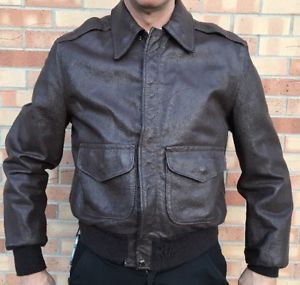 300x285 Bomber Leather Flight Jacket Type A 2 Drawing No. 30 1415 Schott