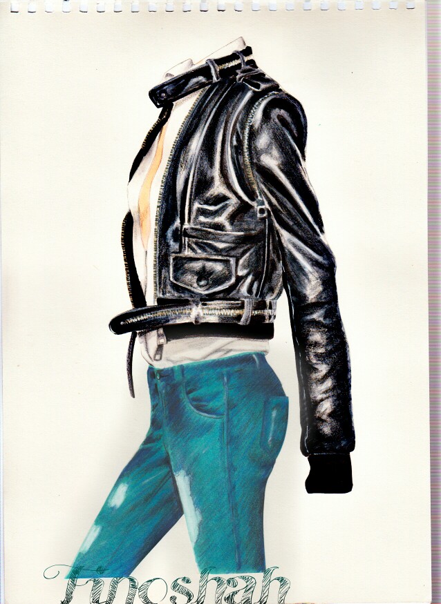 638x875 Fashion Illustration By Forouzan Shahkoopah Collage Technic 2013