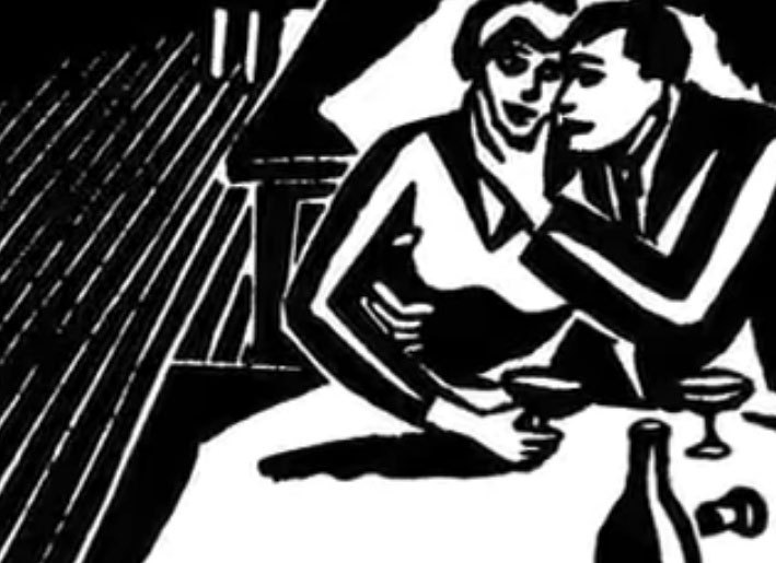 709x515 Video Animation Of Boogie Street By Leonard Cohen And Sharon