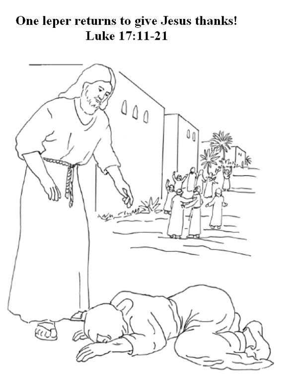 588x762 Preschool Coloring Pages The 10 Lepers