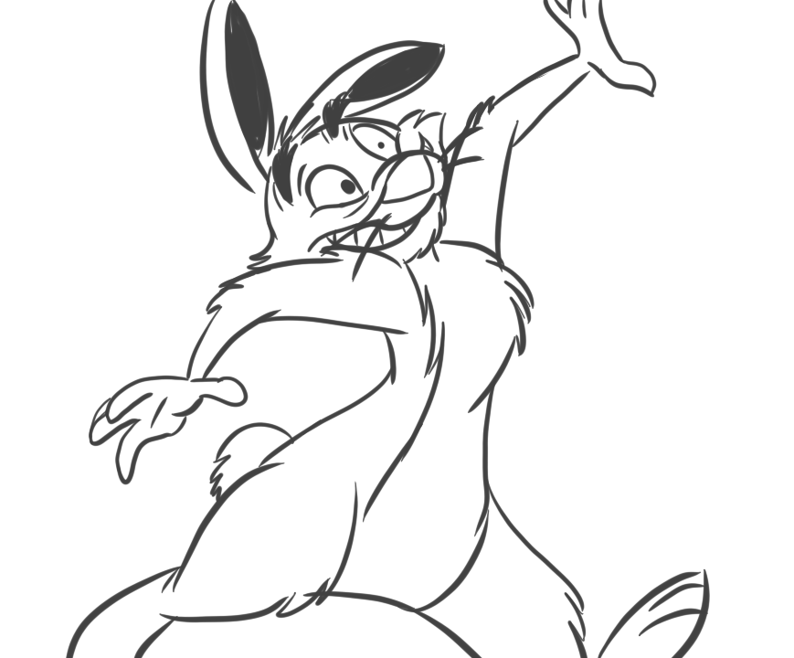 869x720 Let's Draw Rabbit By Tess 27