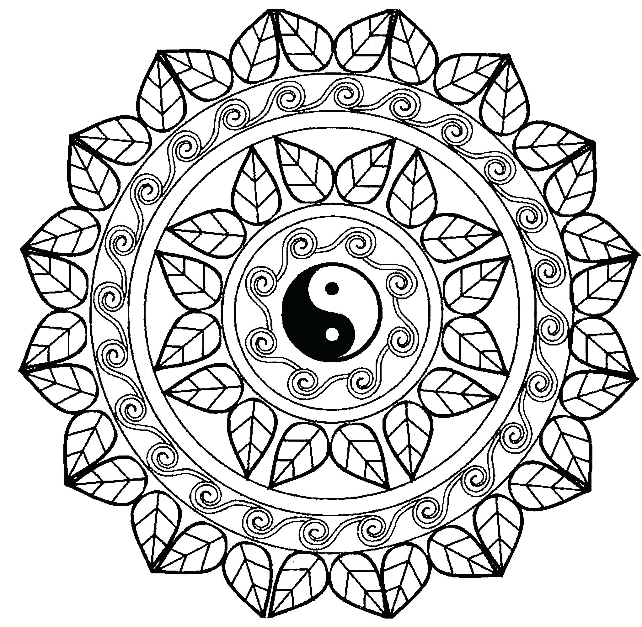2046x2000 Fresh Mandala Coloring Pages Advanced Level Collection Printable