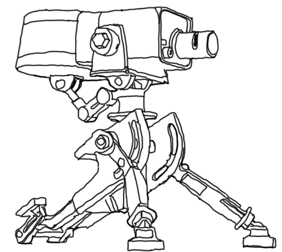 553x495 Level 1 Sentry Outline By Zeldafreak008