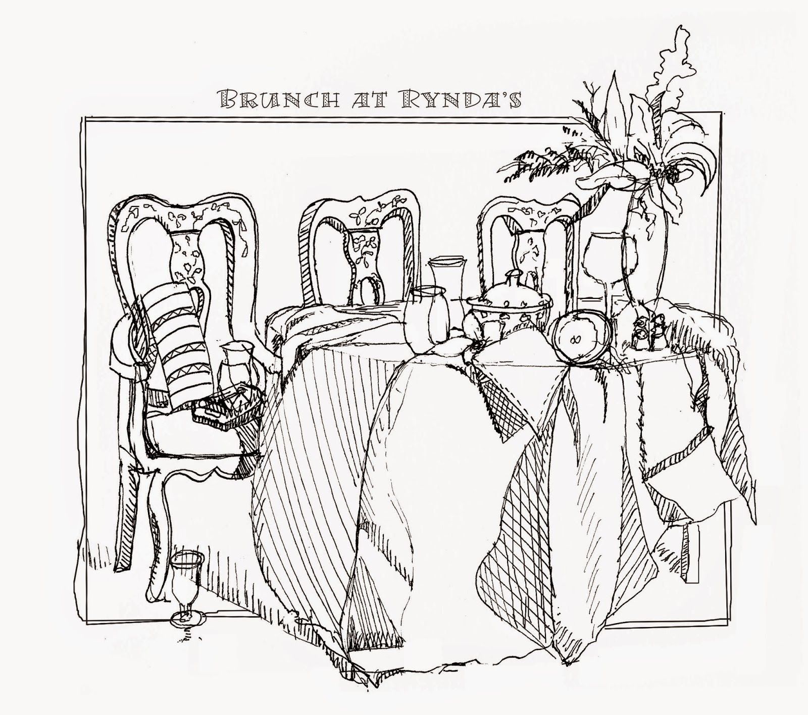 1600x1416 Art Du Jour By Martha Lever Food Illustrations