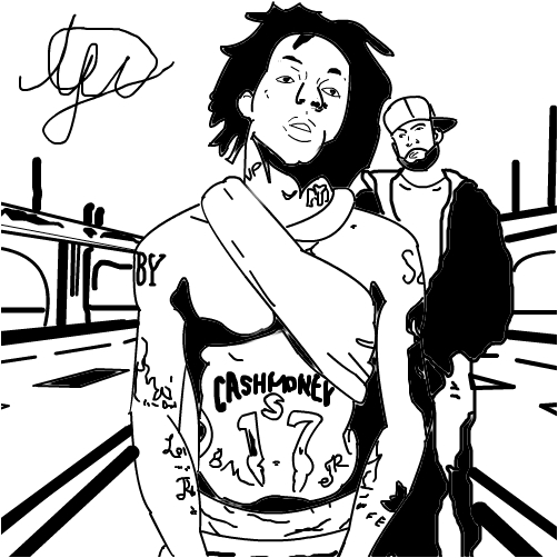 Lil Wayne Cartoon Drawing at GetDrawings | Free download