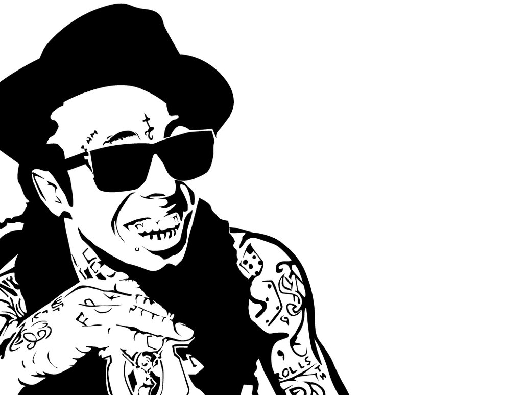 1034x773 Lil Wayne Stencil By Farkle333