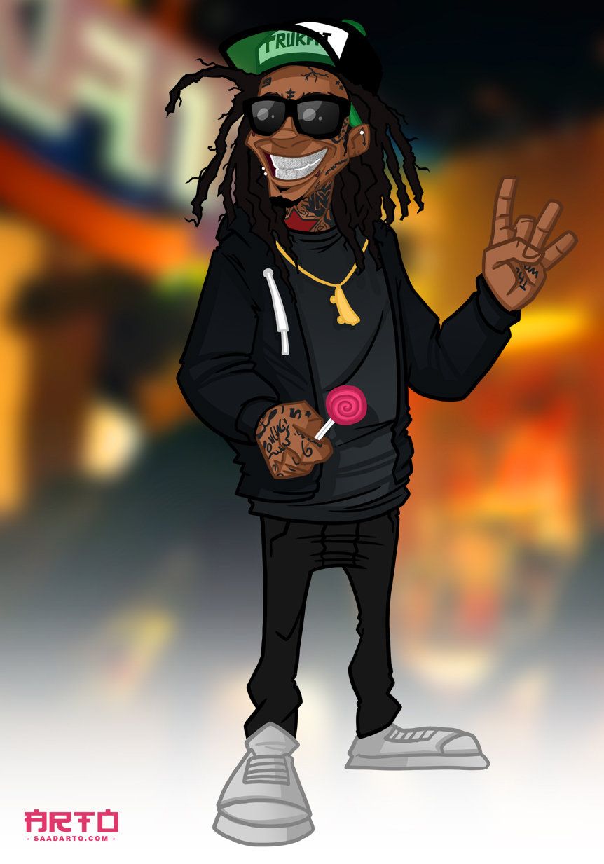 862x1233 Lil Wayne, Saad Arto On Artstation