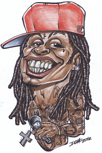 Lil Wayne Cartoon Drawing at GetDrawings | Free download