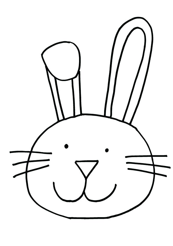 663x938 Gallery Easy Bunny Drawing,