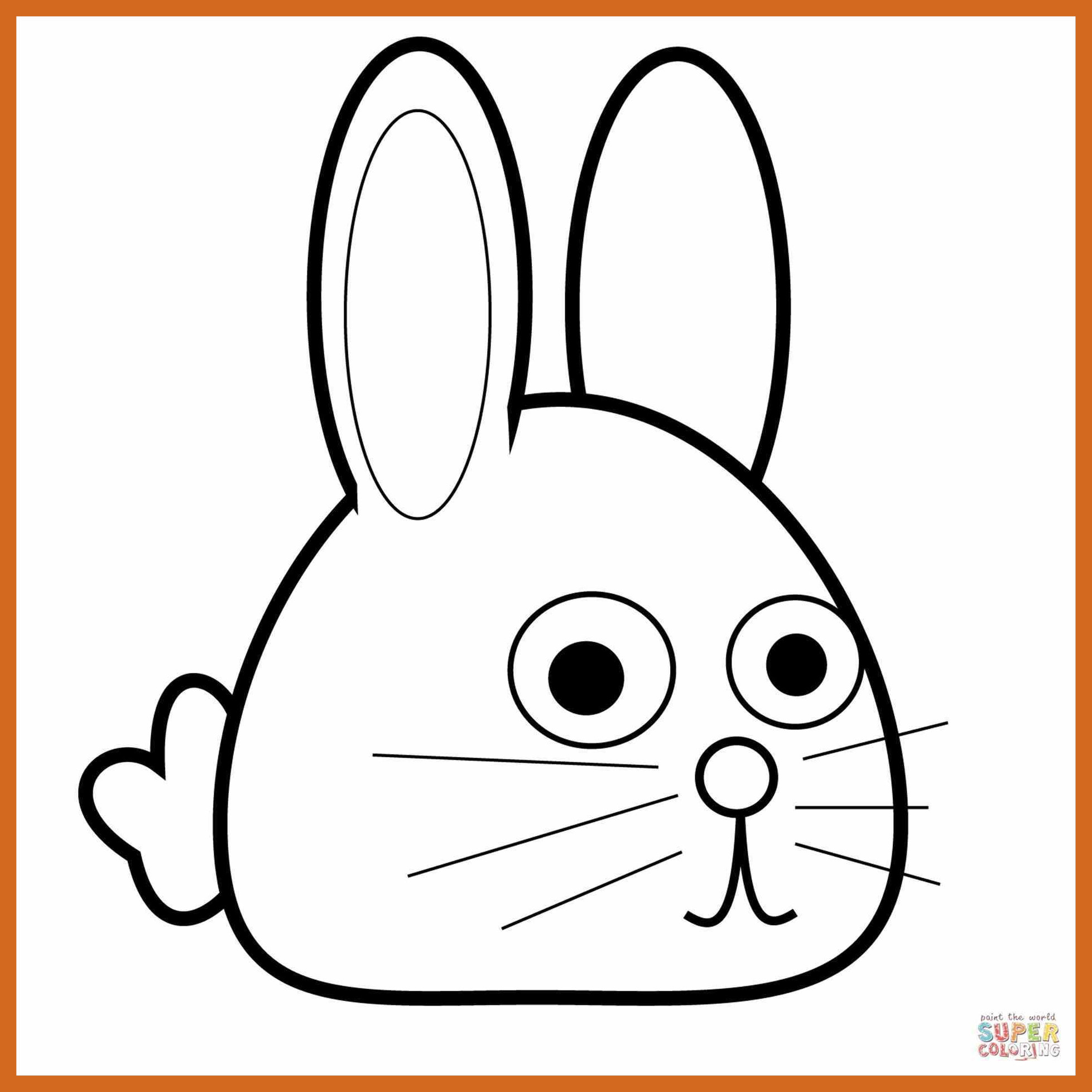 1957x1957 Unbelievable Easter Bunny Face Drawing At Getdrawings For Personal