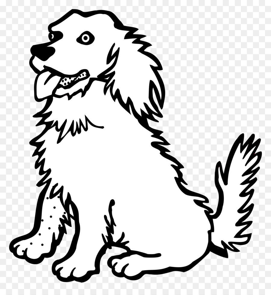 900x980 Golden Retriever Line Art Drawing Puppy Clip Art