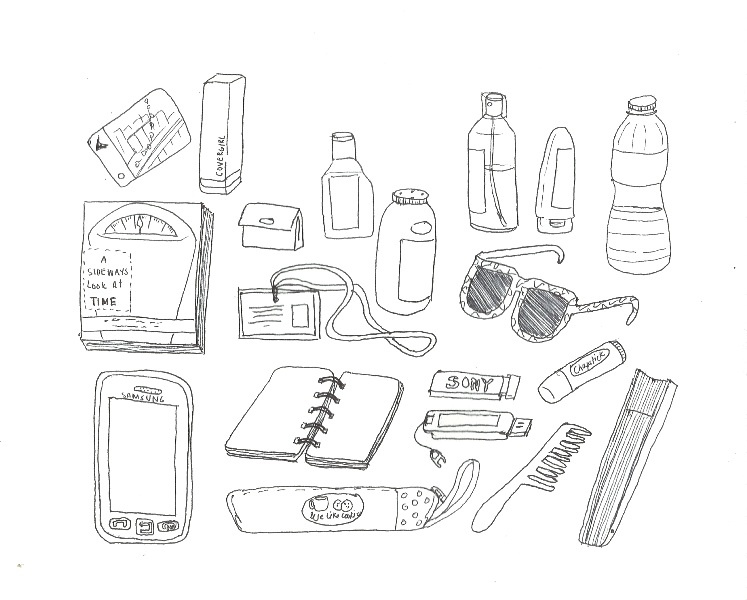 747x600 Day 1 What's In Your Bag Portraits, Etc.