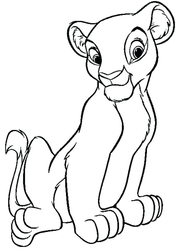 600x854 Lion King Coloring Pages Simba And Nala  2448228