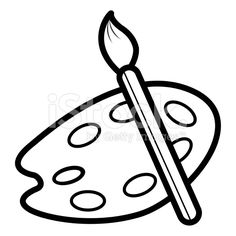 236x236 School Supplies Clipart Black And White