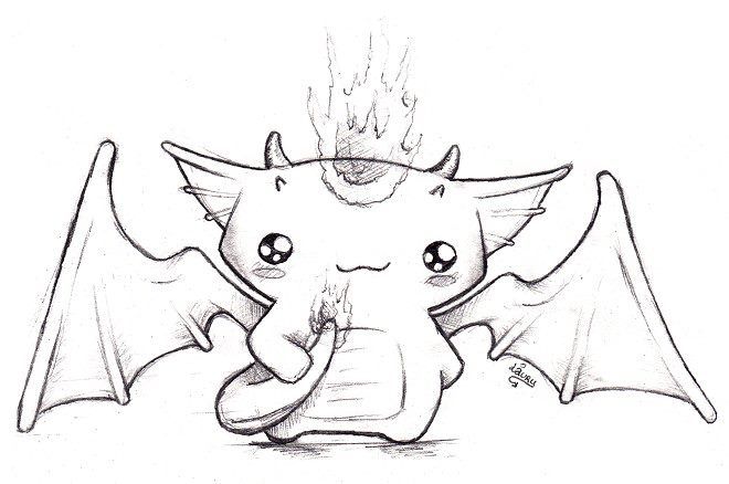 660x438 Drawings Of Cute Monsters Cute Monster By ~laaury