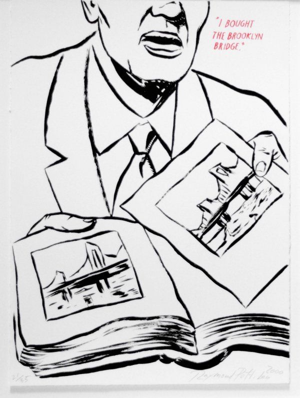 600x795 Untitled (I Bought The Brooklyn Bridge), From Plots On Loan I