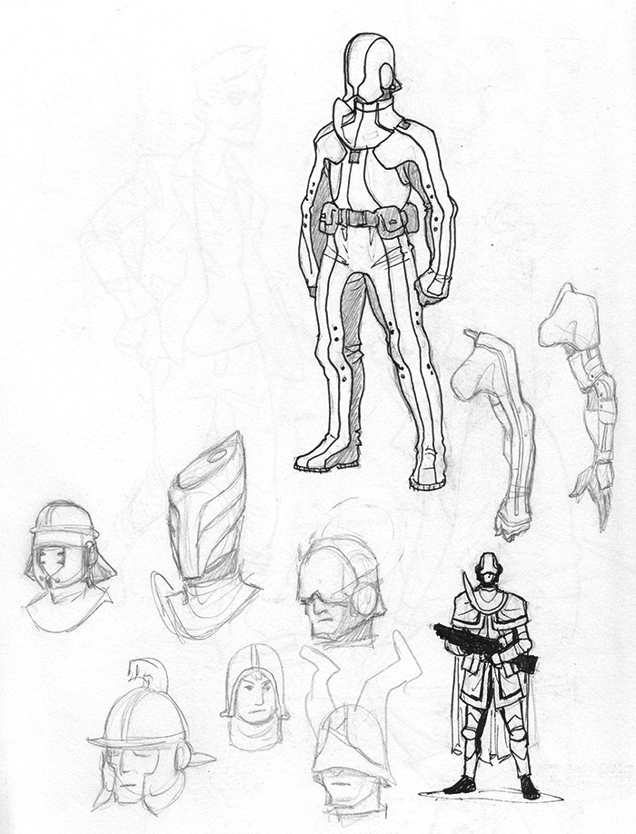 700x918 Locust Sketches