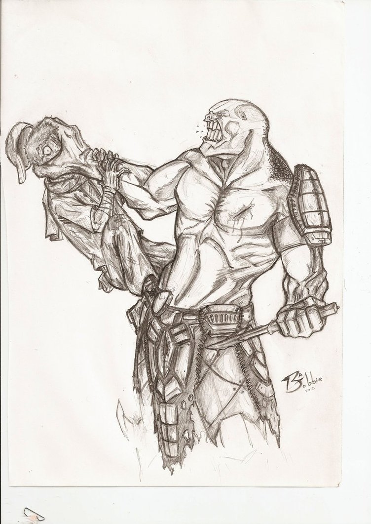 752x1061 Gears Of War Locust Setinal By Rabobbie