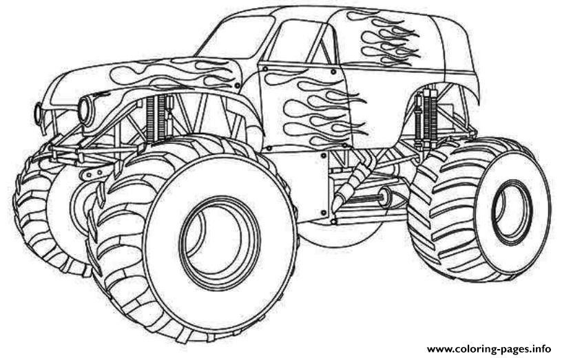 816x520 Truck Coloring Pages For Adults