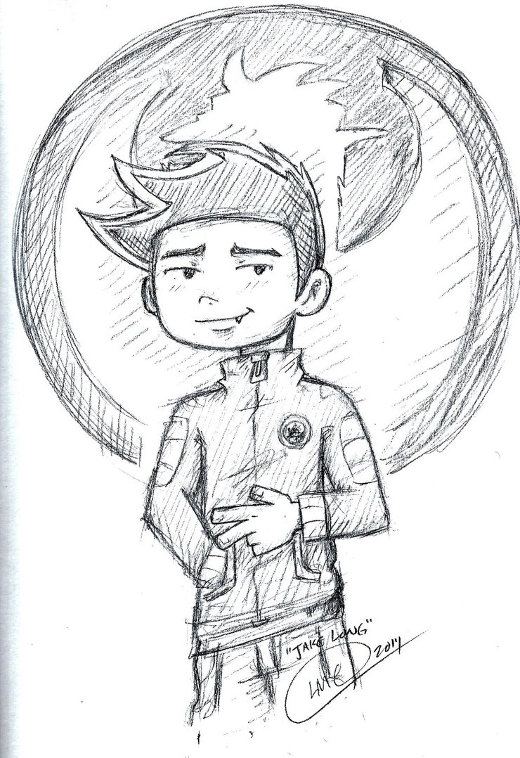 740x1078 American Dragon Jake Long By Lmcade