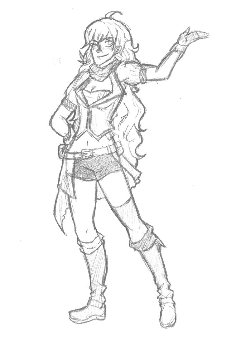 728x1096 Yang Xiao Long By Penvssword