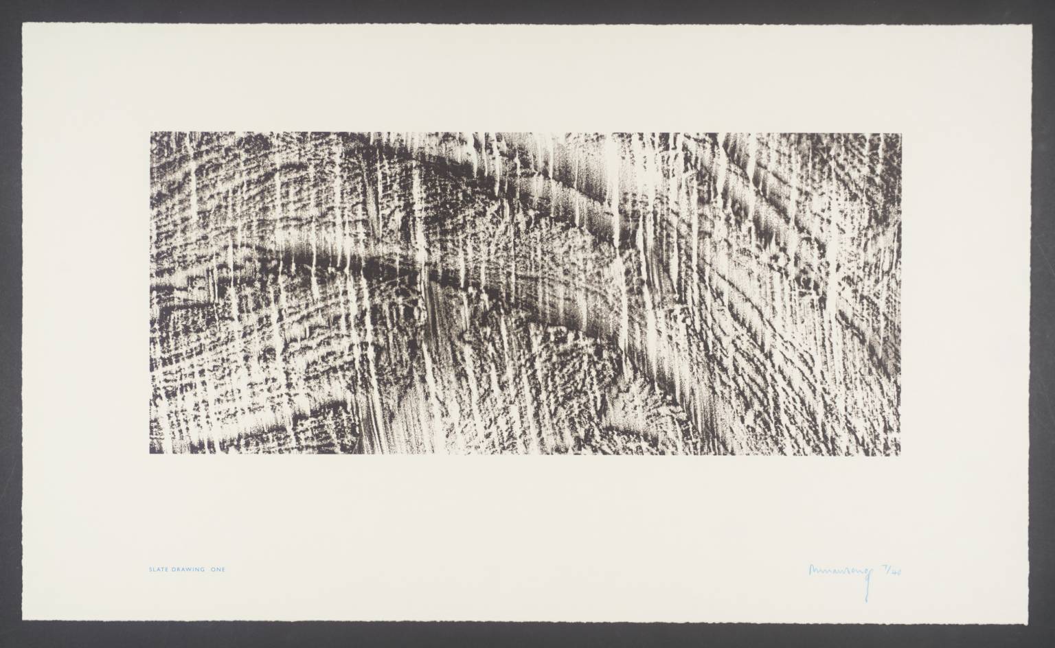 1536x944 Slate Drawing One', Richard Long, 2002 Tate