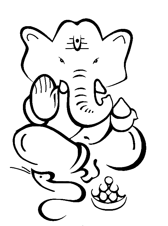 557x751 Lord Ganesh Image Drawing Drawing Skill