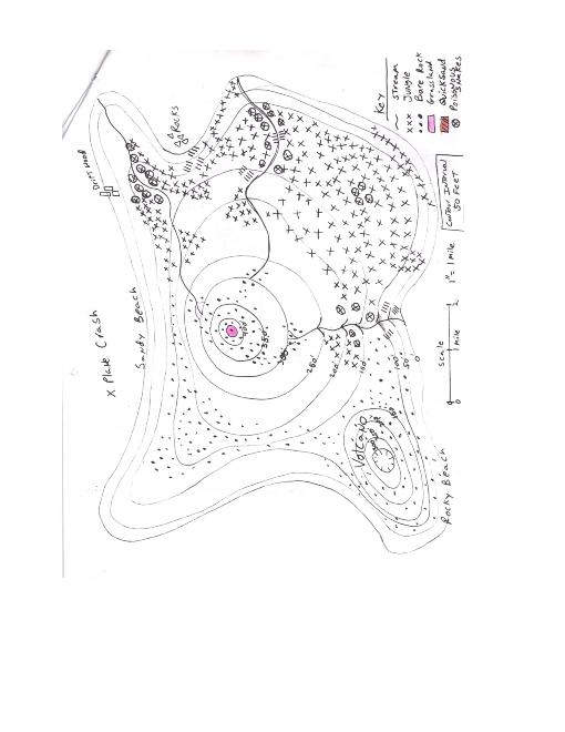 Lord Of The Flies Island Map Drawing at GetDrawings | Free download