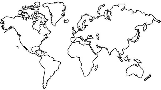 515x289 Drawing World Map