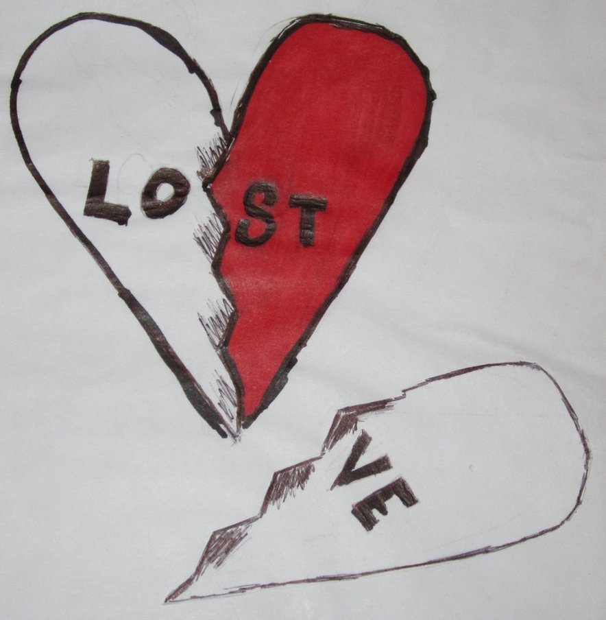 884x904 Lovelost Heart By Iluvtssatl