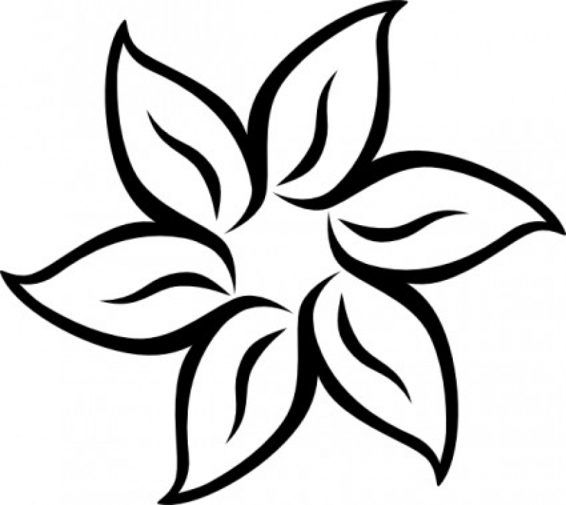820x731 White Lotus Flower Clip Art Free Vector In Open Office Drawing Svg