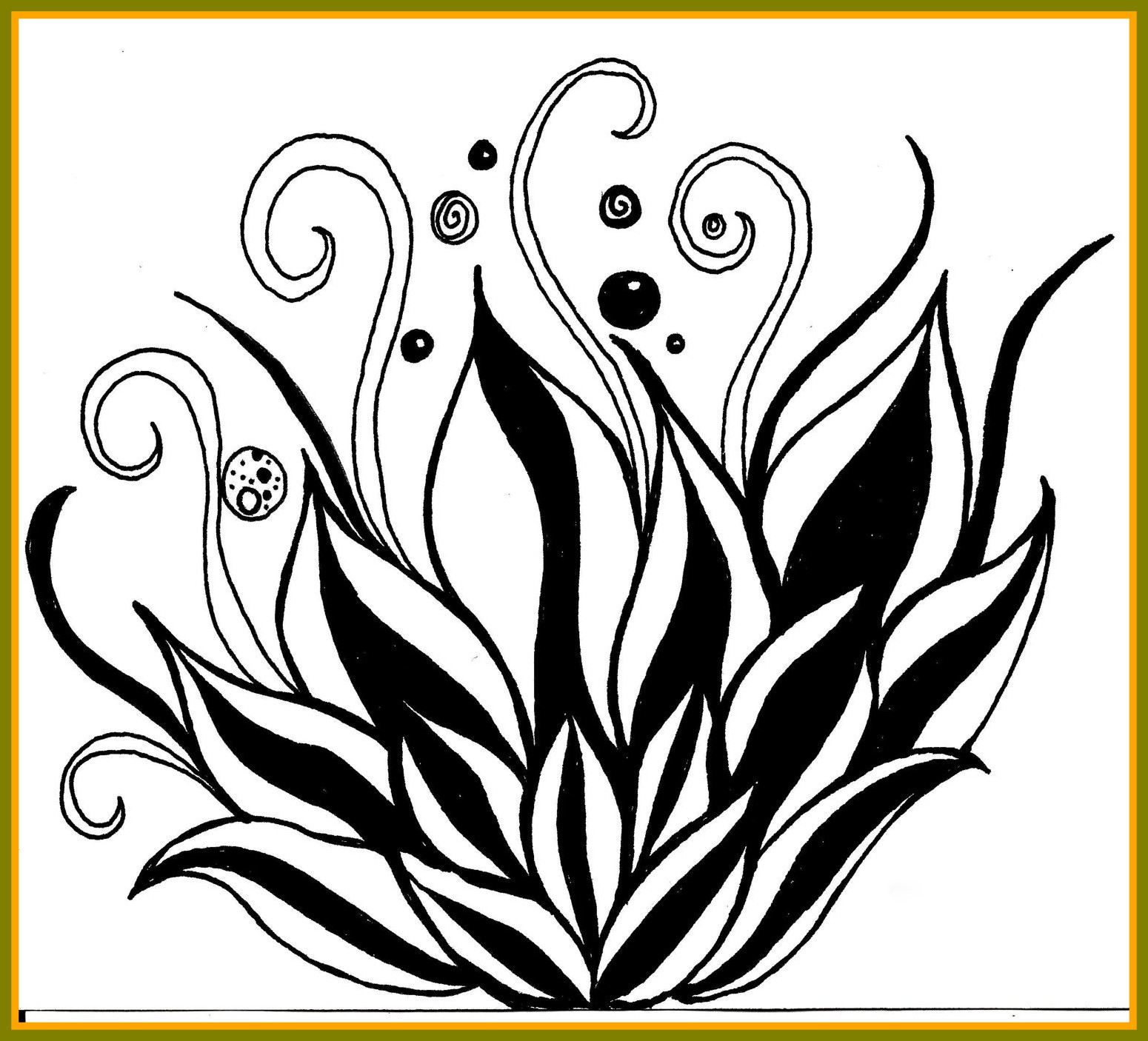 1550x1406 The Best Lotus Flower Line Drawing Cliparts Co For Black And White