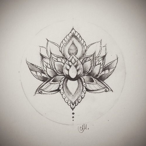 500x500 Lotus Flower Tattoos Tumblr