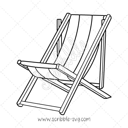 501x501 Sweet Beach Chair Drawing The Images Collection Of Lounge Office