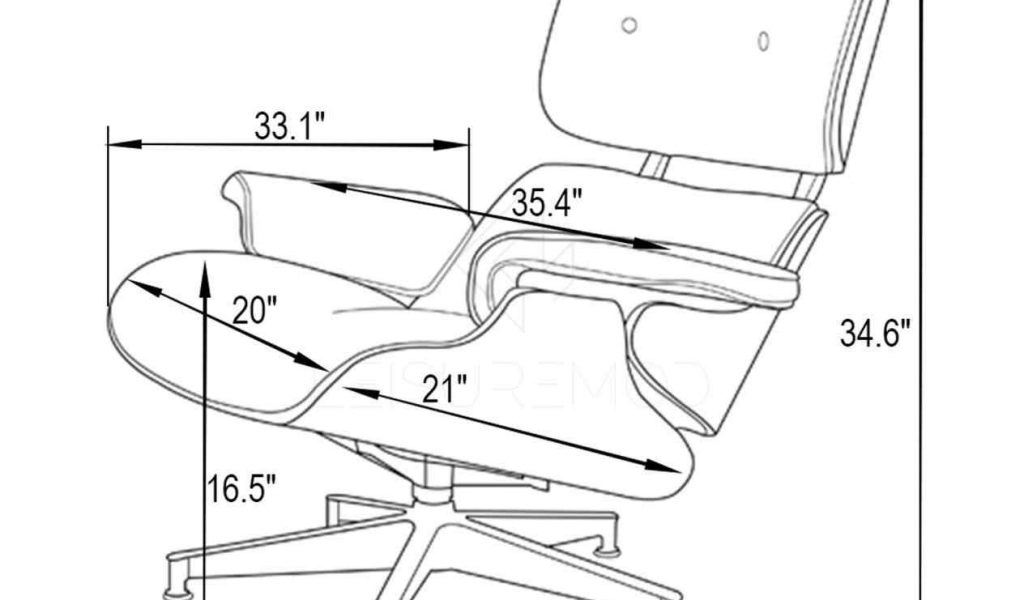 1024x600 The Images Collection Of Replica Eames Black Furniture U Home