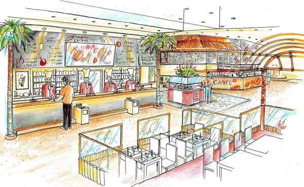 600x369 Restaurant Kitchen Drawing Home Design Ideas Essentials
