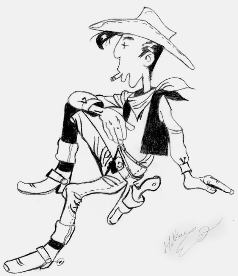 800x926 Lucky Luke I By My