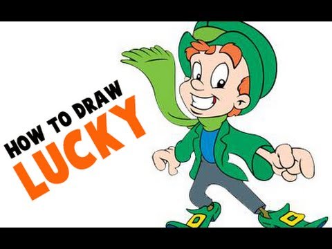 480x360 How To Draw Lucky The Leprechaun From Luck Charms