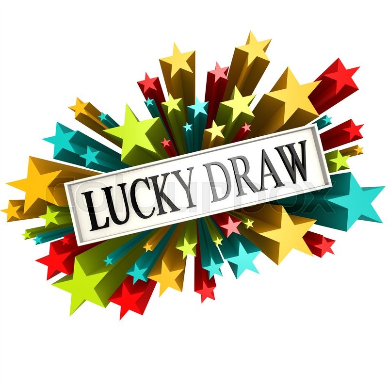 800x800 Lucky Draw Star Banner Image With Hi Res Rendered Artwork That