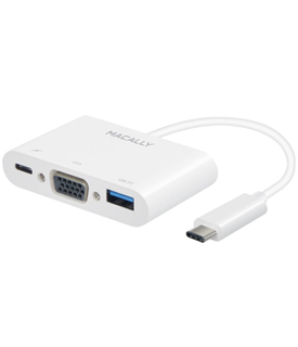 275x320 Macally Ucvga Usb C To Vga Multiport Adapter