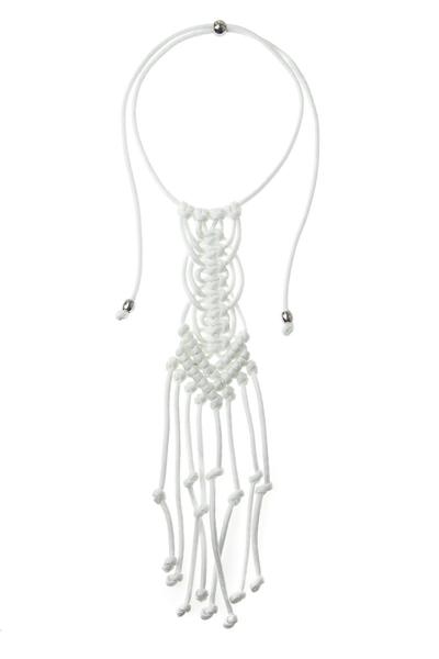 400x600 Paracorda Muse Necklace White Corda