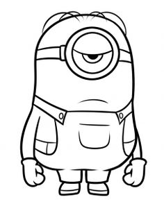 236x294 How To Draw Tim The Minion From Despicable Me With Easy Step By